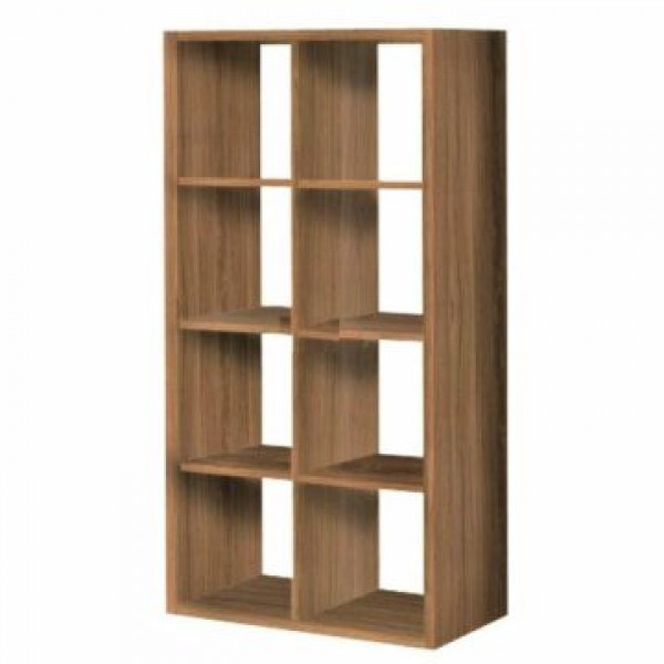 Κυβική βιβλιοθήκη 2×4 75cm